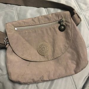 Grey Kipling Crossbody Bag
